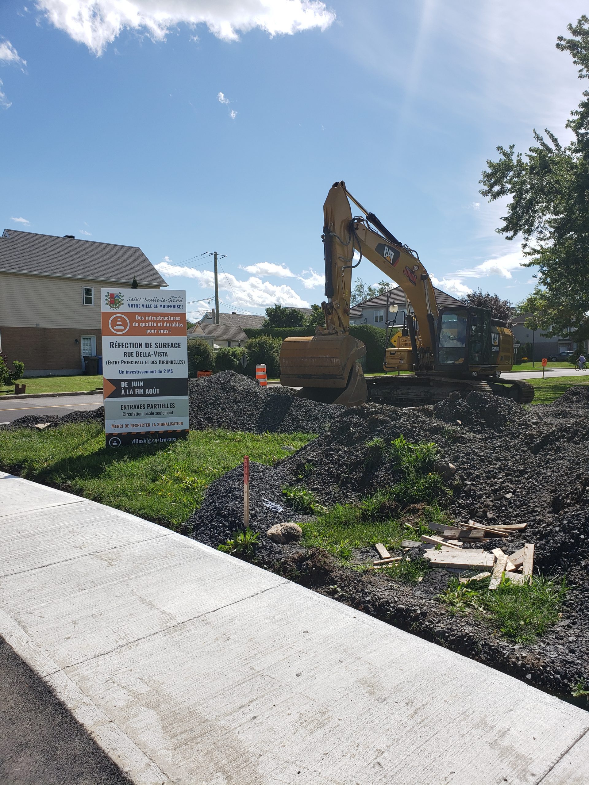 Plusieurs travaux à SaintBasile Les Versants