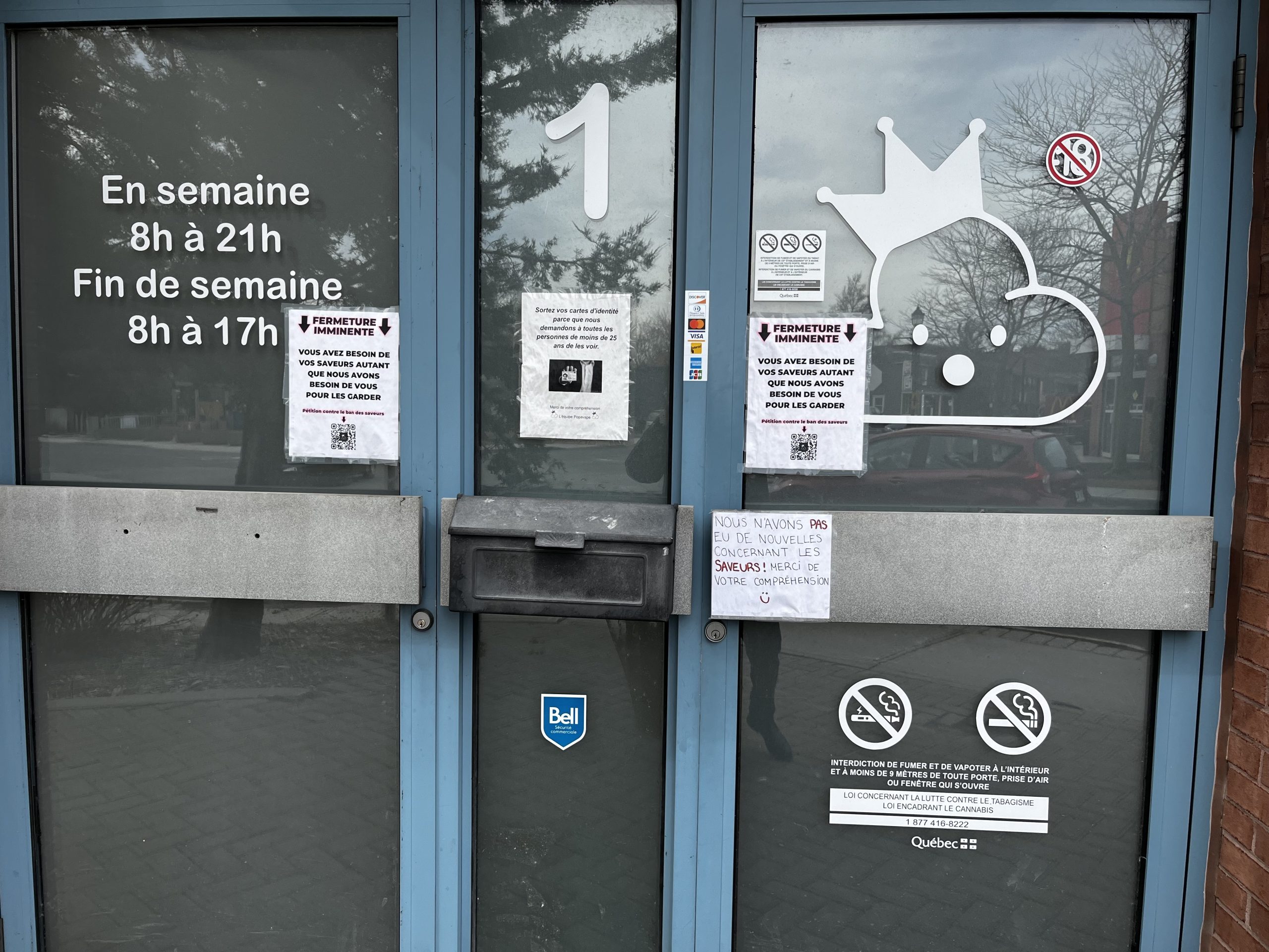 L'amertume des vendeurs de saveurs à vapoter