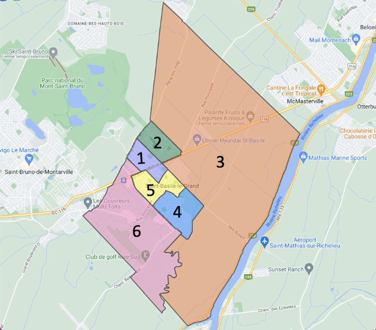 Rencontrer votre conseiller municipal de district à SaintBasilele