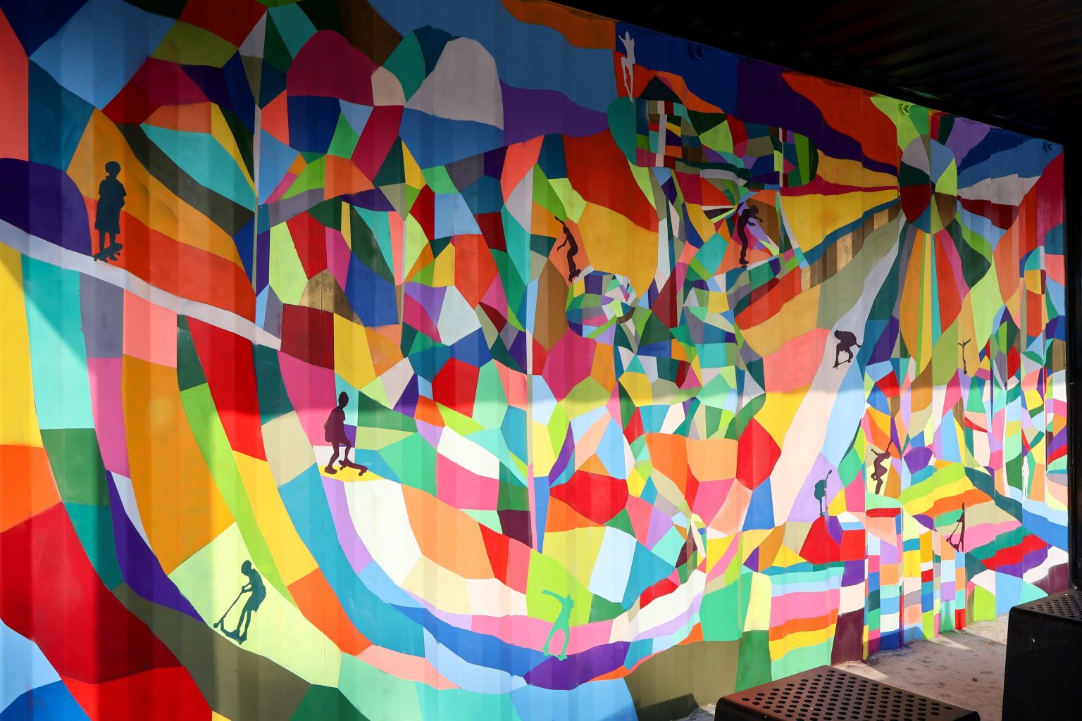 Mural Milieu Un nouvelle murale - Les Versants